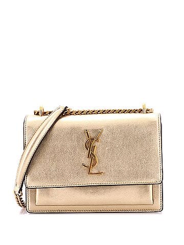 Saint Laurent Sunset Crossbody Bag Leather Small (view 1)