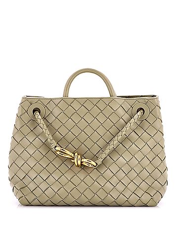 Bottega Veneta Andiamo Top Handle Bag Intrecciato Nappa Small (view 1)
