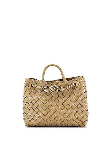 Bottega Veneta Andiamo Top Handle Bag Intrecciato Nappa Small (view 1)