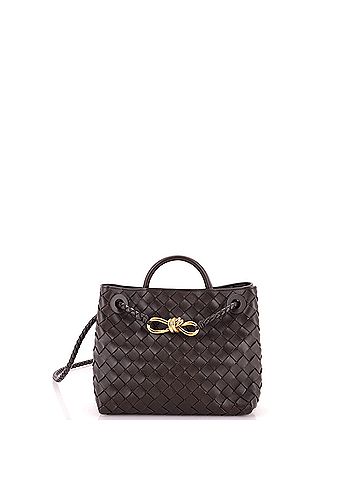 Bottega Veneta Andiamo Top Handle Bag Intrecciato Nappa Small (view 1)