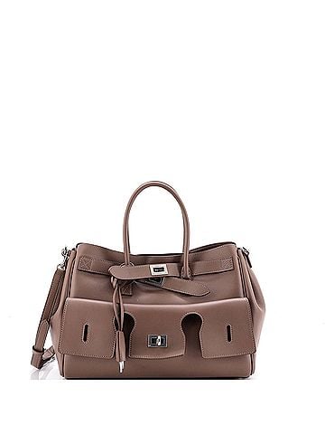 Balenciaga Bel Air Carry All Bag Leather Small (view 1)