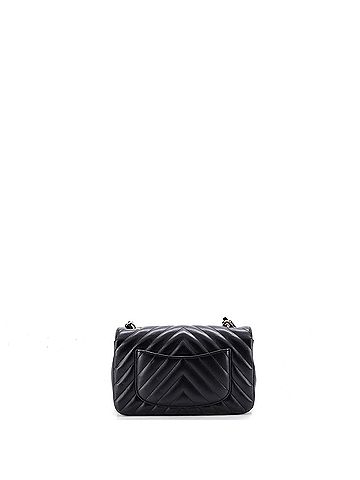 Chanel Classic Single Flap Bag Chevron Lambskin Mini (view 2)