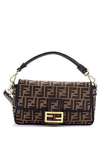Fendi Baguette NM Bag Zucca Canvas Medium (view 1)