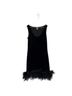 Muse Solid Black Cocktail Dress Size 8 - photo 1
