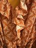 Flying Tomato Floral Orange Romper Size L - photo 5