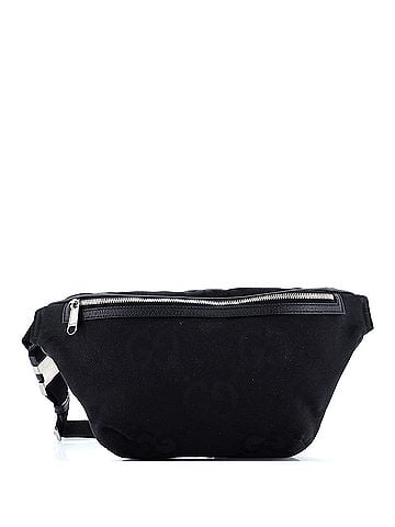 Gucci Belt Bag Jumbo GG Canvas with Leather Large (view 1)