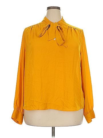 Worthington Worthington Long Sleeve Blouse (view 1)