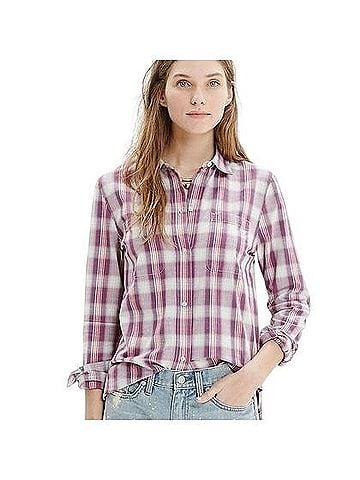 Madewell Ex-Boyfriend Long Sleeve Button-Down Shirt (view 1)