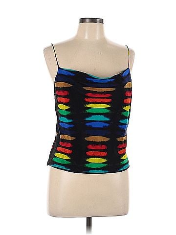 Alice + Olivia Alice + Olivia Sleeveless Silk Top (view 1)