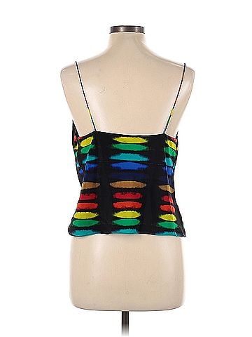 Alice + Olivia Alice + Olivia Sleeveless Silk Top (view 2)