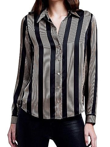 L'Agence Long Sleeve T-Shirt (view 2)