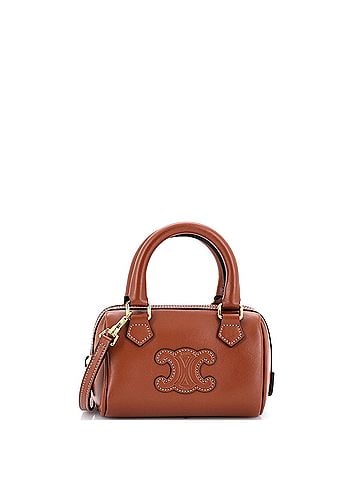 Céline Cuir Triomphe Boston Bag Leather Mini (view 1)