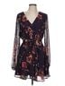 Lulus 100% Polyester Floral Black Lulus Casual Dress Size L - photo 1