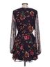 Lulus 100% Polyester Floral Black Lulus Casual Dress Size L - photo 2