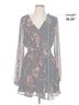 Lulus 100% Polyester Floral Black Lulus Casual Dress Size L - photo 5
