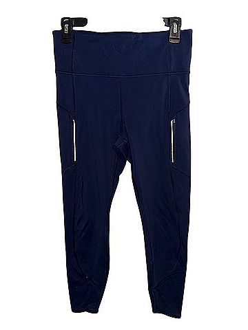 Athleta High-Rise Leggings with Reflective Zip Pockets Leggings (view 1)