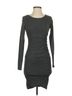 Leith Solid Gray Leith Casual Dress Size XS - photo 1