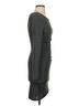 Leith Solid Gray Leith Casual Dress Size XS - photo 3