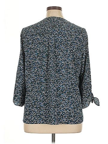MICHAEL Michael Kors Michael Michael Kors 3/4 Sleeve Blouse (view 2)