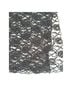 Macy's 100% Lace Floral Black Scarf One size - photo 2
