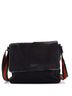 Gucci 100% Canvas Plain Black Web Strap Flap Messenger GG Canvas Medium One size - photo 1
