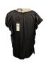 BCBGMAXAZRIA 100% Polyester 95% Rayon 5% Spandex Black Long Sleeve Blouse Size S - photo 3