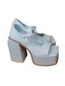Ocho Toro Blue Heels Size 6 - photo 1