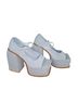 Ocho Toro Blue Heels Size 6 - photo 2