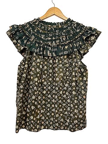Ulla Johnson Short Sleeve Blouse (view 2)