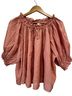 DÔEN 3/4 Sleeve Blouse Size S - photo 1