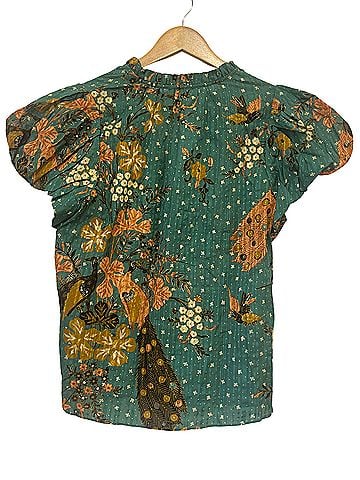 Ulla Johnson Short Sleeve Blouse (view 2)
