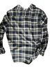 Frank & Eileen Plaid Blue White Button-Down Shirt Size S - photo 2