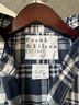 Frank & Eileen Plaid Blue White Button-Down Shirt Size S - photo 3