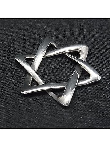 Tiffany & Co. TIFFANY &amp; Co. Elsa Peretti Star of David Pendant, SV925, Men's/Women's Necklace Top (view 2)