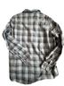 Frank & Eileen Plaid Gray Blue Black Button-Down Shirt Size S - photo 2