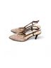 Stuart Weitzman Gold Heels Size 5 - photo 8