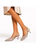 Stuart Weitzman Gold Heels Size 5 - photo 7