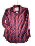 Frank & Eileen Checkered-gingham Red Blue Button-Down Shirt Size S - photo 1