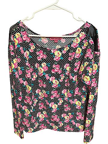 Betsey Johnson Long Sleeve Blouse (view 1)