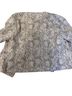 Cupcakes & Cashmere Snake Print Gray Jacket Size M - photo 2