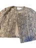 Cupcakes & Cashmere Snake Print Gray Jacket Size M - photo 3