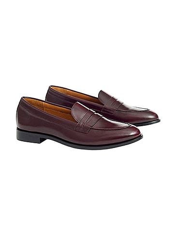 Red Fleece Flats (view 1)