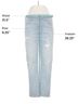 Current/Elliott Stars Blue Current/Elliott Jeans Size 27 waist - photo 5