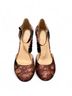 Bettye Muller Animal Print Brown Heels Size 8 - photo 3