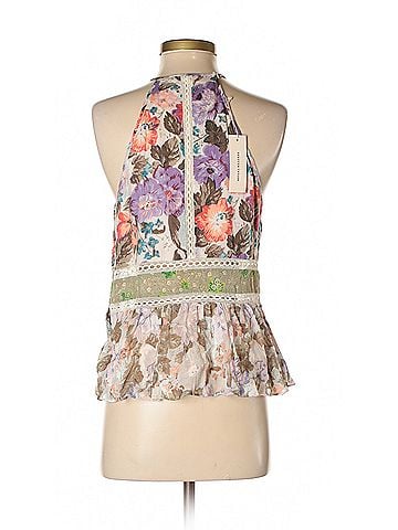 Rebecca Taylor Rebecca Taylor Sleeveless Blouse (view 2)