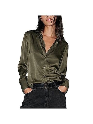 H&M Long Sleeve Button-Down Shirt (view 1)