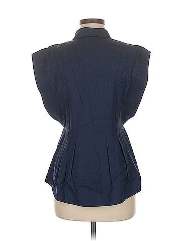 Karen Millen Karen Millen Sleeveless Button Down Shirt (view 2)