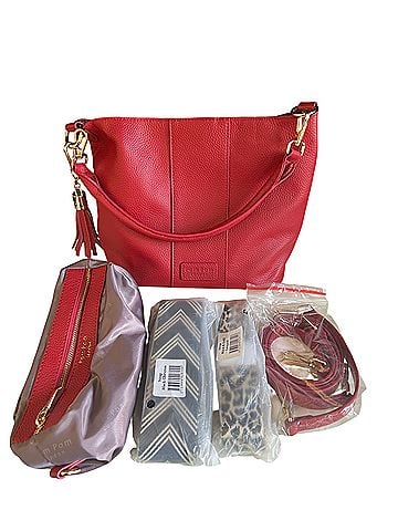 Pom Pom London Leather Hobo (view 1)