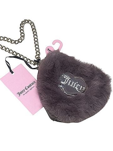 Juicy Couture Heart Mini Leather Wristlet (view 1)