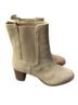 Talbots 100% Suede Solid Tan Ankle Boots Size 8 1/2 - photo 2
